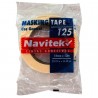 Cinta Adhesiva Masking Navitek 125, 18 mm x 50 m.