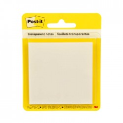 Block Post-it Transparente 7.3 x 7.3 cm C/36 h.