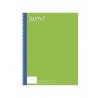 Cuaderno Profesional Wow Unicolor Cuadro Chico 100 h.