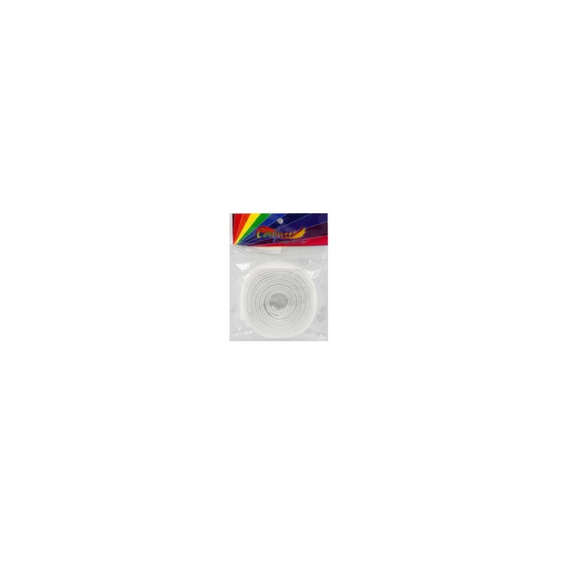 CINTA CONTACTEL CONFETTI 20 MM X 1 M. C/ADH.GANCHO Y FELPA BL/1
