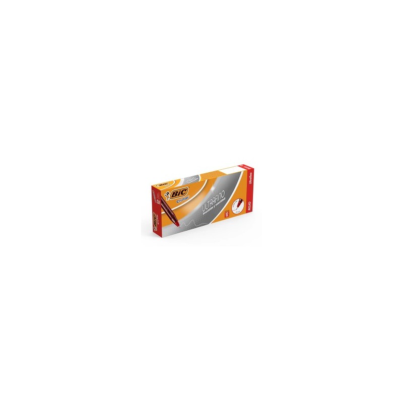 Bolígrafo Punto Fino 0.7 mm Bic Precision y Suavidad Rojo