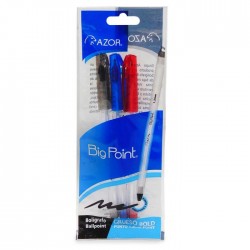Bolígrafo Punto Grueso 1.2 mm Azor Big Point Bl/3