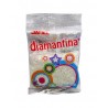 Diamantina 50 g. Janel HC40 Grano Hexagonal Nacarado