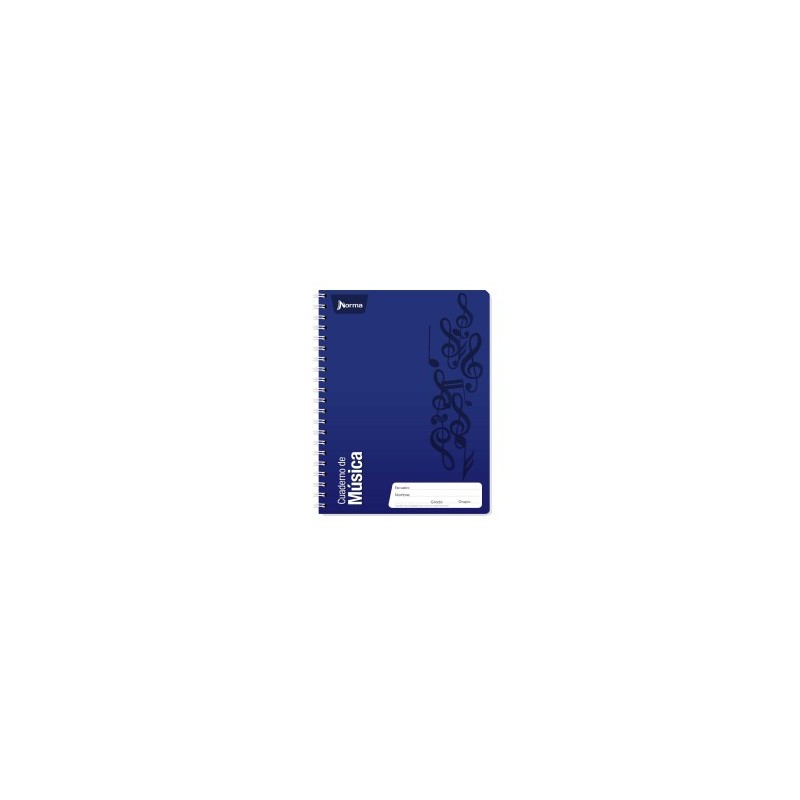 Cuaderno Pautado Profesional Espiral Doble O Norma 80 h.