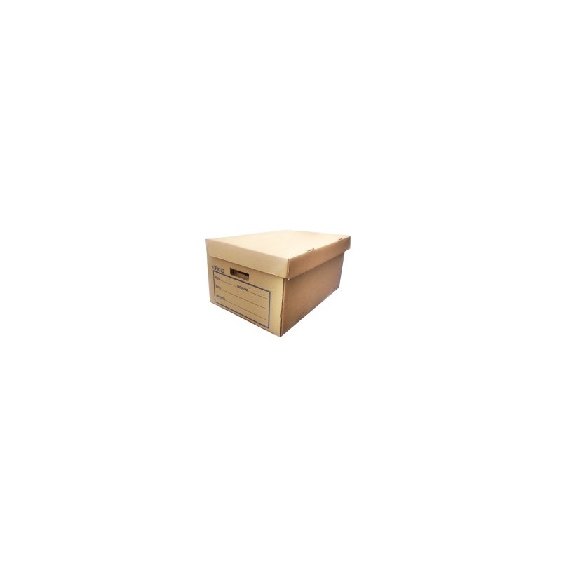 Caja para Archivo Cartón Oficio 1135/15 48 x 36 x 25 cm. Tapa Integrada