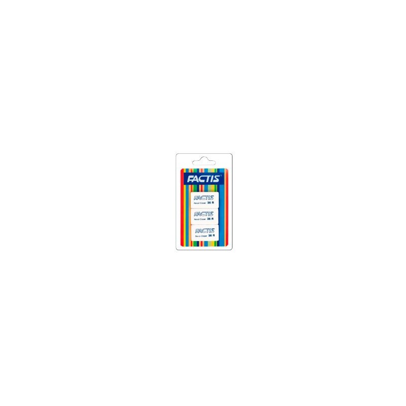 Borrador Migajón Factis 36R Bl/3