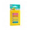 Banderitas Post-It Mini Flecha 1.2 x 4.3 cm C/100 Colores Neón