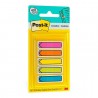 Banderitas Post-It Mini Flecha 1.2 x 4.3 cm C/100 Colores Neón