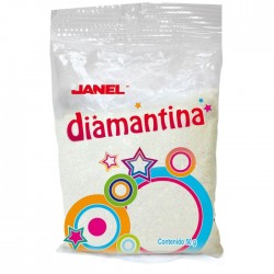 Diamantina 50 g. Janel HC15 Grano Fino Nacarado