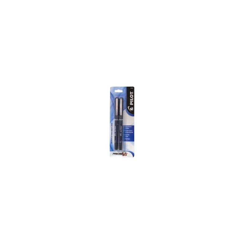 Bolígrafo Roller Punto Fino 0.5 mm Pilot Precise V5 Bl/2 Negro