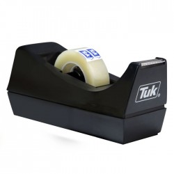 Despachador de Cinta Adhesiva Tuk D-30 Junior Negro