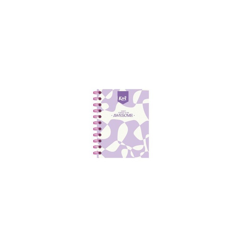 Libreta Apuntes Espiral Doble O Kiut 527530 Raya 14 x 10.5 cm 80 h.