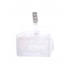 Porta Gafete Plastico Sablon 1001 Con Broche 6 X 9 Cm Bl/1