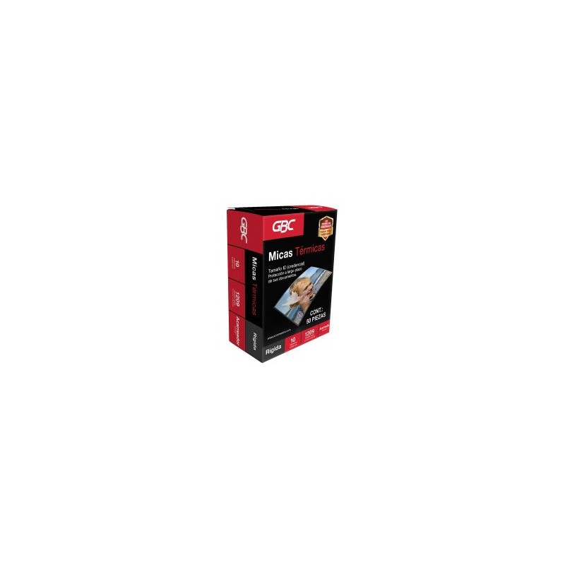 Mica Térmica 10 mil. GBC Heatseal Especial 1209-LF 11.5 x 8 cm