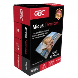 Mica Térmica 10 mil. GBC Heatseal Especial 1209-LF 11.5 x 8 cm