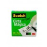 Cinta Adhesiva Mágica Scotch 810, 12 mm x 33 m.