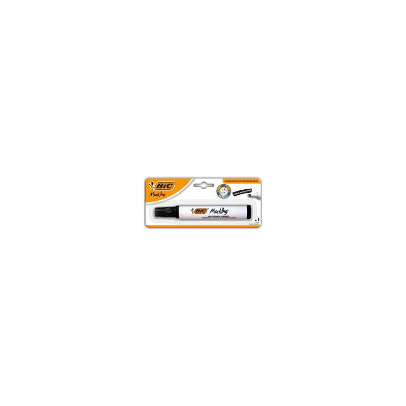 Marcador para Pintarrón Bic Bl/1 Negro, Punta Cincel