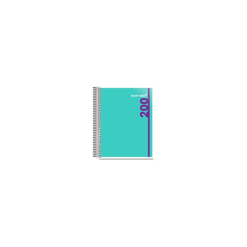 Cuaderno Profesional Estrella Star Max 0207 Cuadro Chico 200 h. 5 Separadores