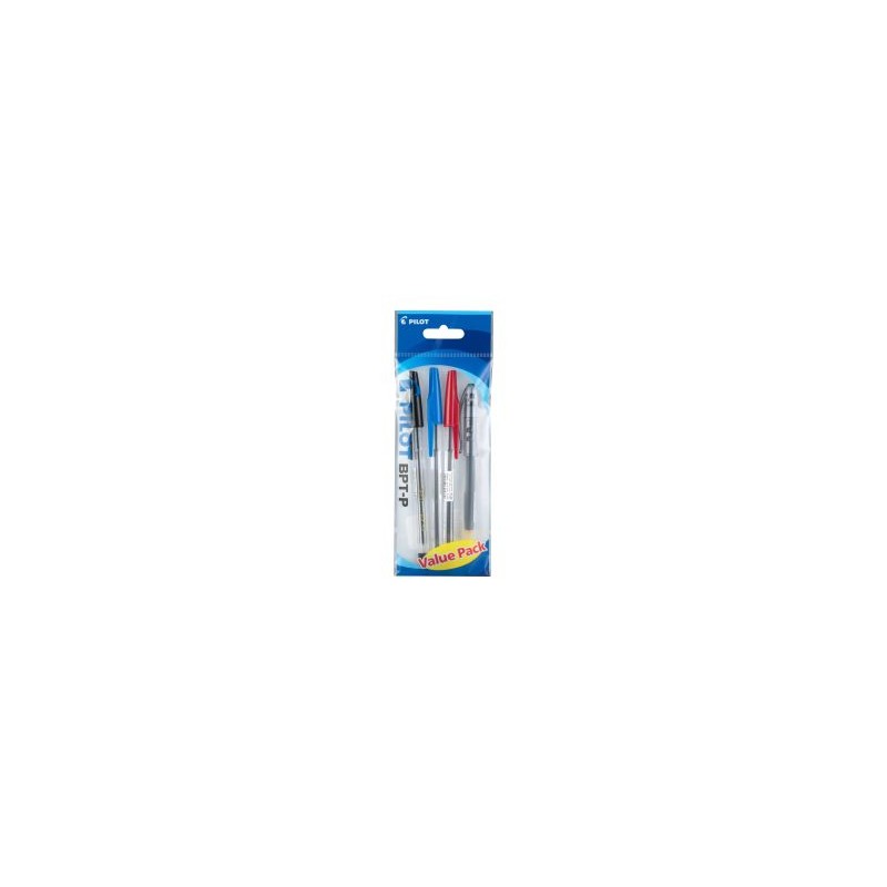 Bolígrafo Punto Mediano 1.0 mm Pilot BPT-P Bl/3 Básicos