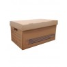 Caja para Archivo Cartón Carta 1135/14 50 x 31 x 25 cm. Tapa Integrada