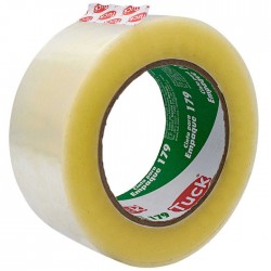 Cinta Adhesiva Empaque Transparente Tuk 179, 72 mm x 150 m.