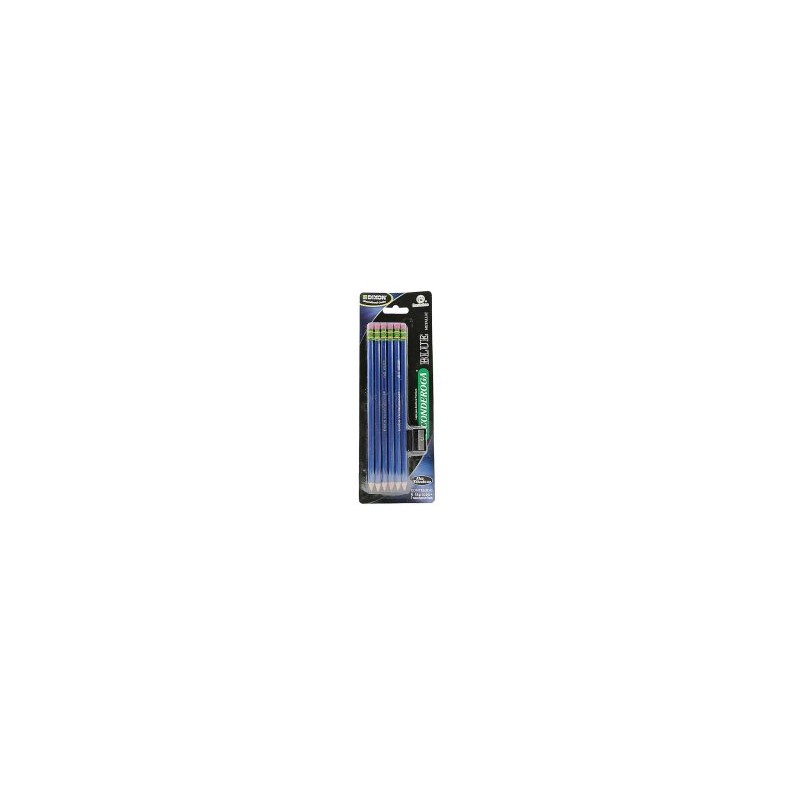 Lápiz de Grafito #2 Ticonderoga Blue Metallic Hexagonal Bl/6