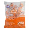 Cinta Adhesiva Tuk 200, 12 mm x 10 m. Bolsa C/50 Corte Fácil