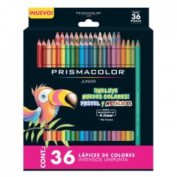 Lápices de Colores Prismacolor Junior Redondos C/36