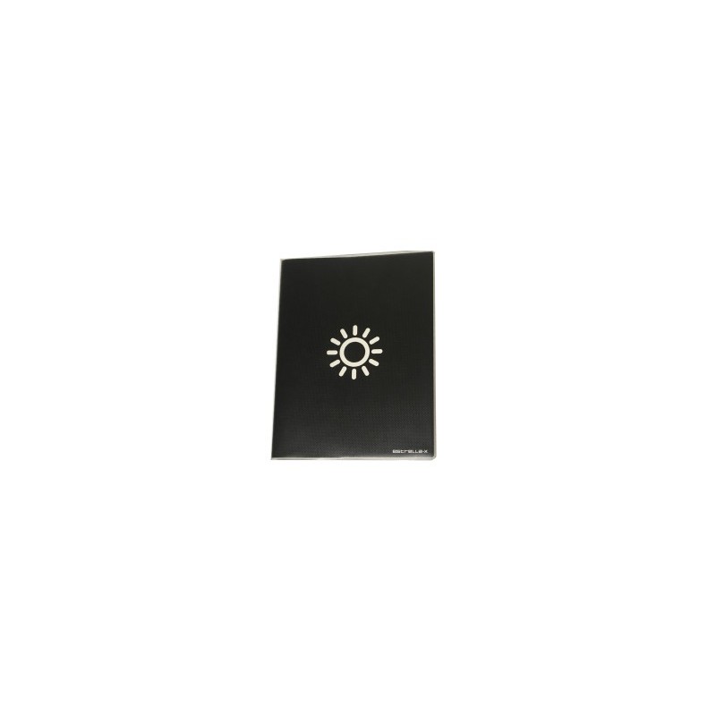 Cuaderno A5 Cosido Cubierta Plástica Estrella 6569 80 h.