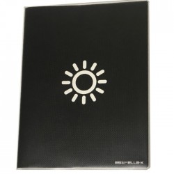 Cuaderno A5 Cosido Cubierta Plástica Estrella 6569 80 h.