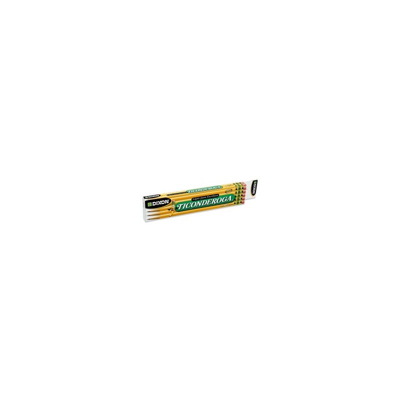 Lápiz de Grafito #3 Ticonderoga Hexagonal