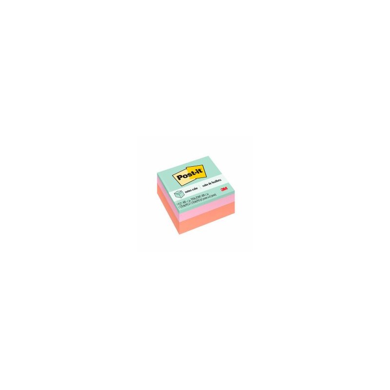 Mini Cubo Post-it Onda Rosa 4.76 x 4.76 cm C/400 h.