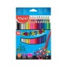 Lápices de Colores Maped Color Peps Triangulares C/36