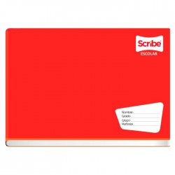 Cuaderno Forma Italiana Grapado Scribe Escolar 6143 Cuadro Grande 50 h.
