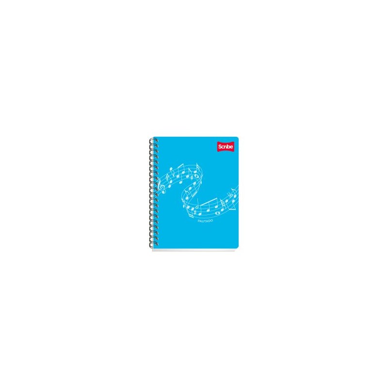 Cuaderno Profesional Espiral Doble O Scribe Clásico 2908 Pautado 100 h.