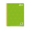 Cuaderno Profesional Zinc Cuadro Grande 100 h.