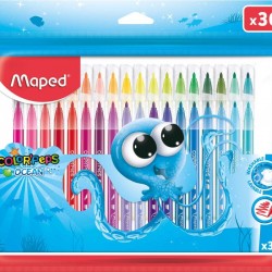 Plumones Maped Color Peps Ocean C/36 Lavables