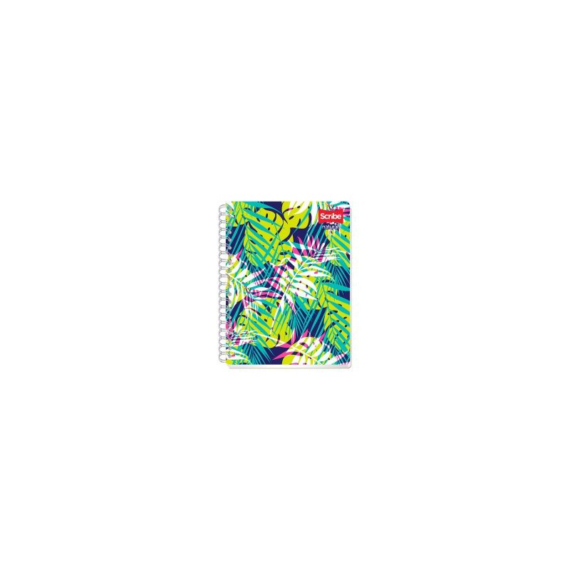 Cuaderno Profesional Espiral Doble O Scribe Natural 8080 Raya 200 H.