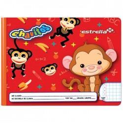 Cuaderno F.I.Cos.Preescol Estrella 0666 7Mm 72 H. Chavitos