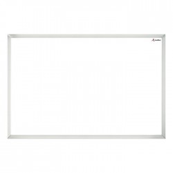 Pintarrón Blanco Melamina Alfra White Star 4832, 60 x 90 cm.