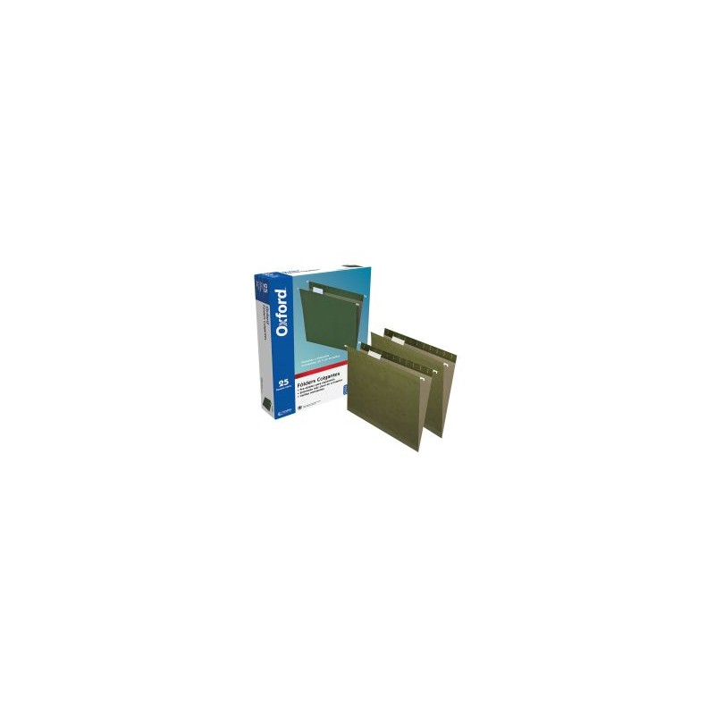 Carpeta Colgante Carta Oxford Verde Tradicional