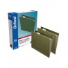 Carpeta Colgante Carta Oxford Verde Tradicional