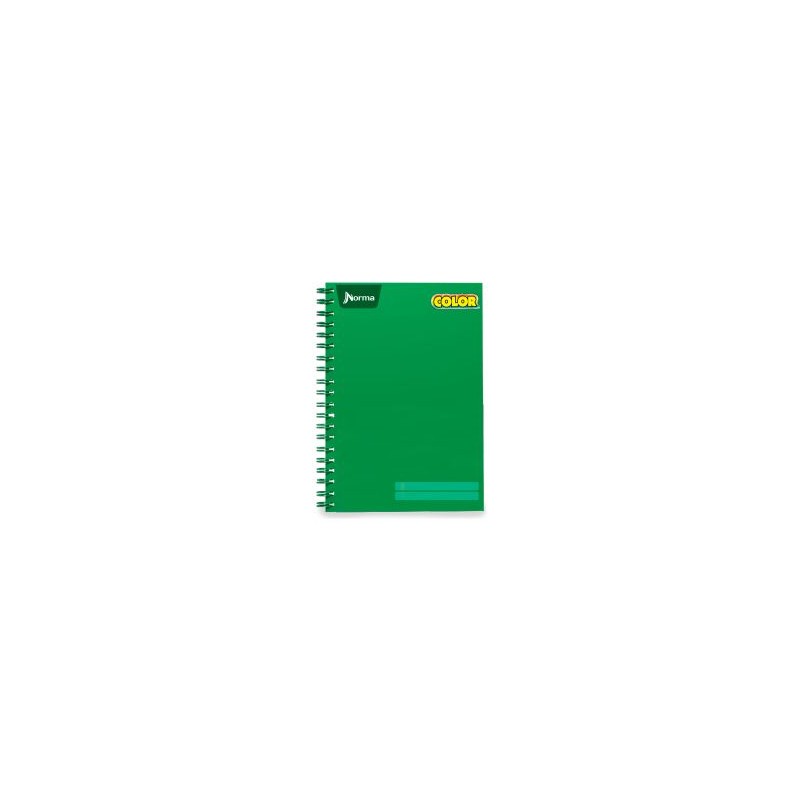Cuaderno Profesional Espiral Doble O Norma Color Cuadro Grande 100 h.