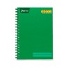 Cuaderno Profesional Espiral Doble O Norma Color Cuadro Grande 100 h.