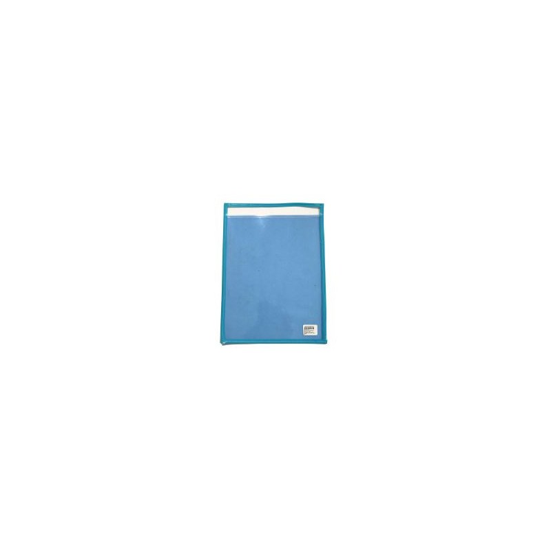 Mica Cosida T/Oficio 26 X 38 Cm Azul