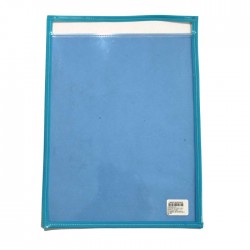 Mica Cosida T/Oficio 26 X 38 Cm Azul