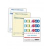 Block Remisión Esquela Duplicado Dolar RD-100-7 Autocopia 14 x 20.5 cm. 50 Juegos