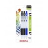 Lapicero 0.5mm ZEBRA Z-Grip Bl/3