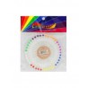 Alfileres Cabeza Colores Confetti Bl/1 Roseta 40 Pza.