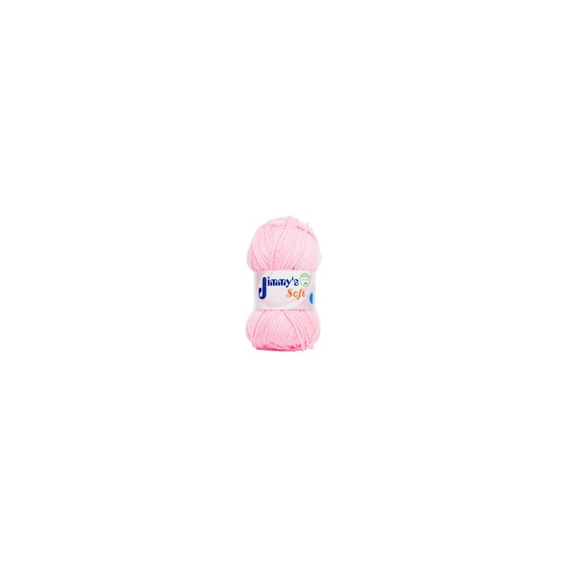 Estambre Soft Liso Jimmys Col.1809-Rosa 50Gr.